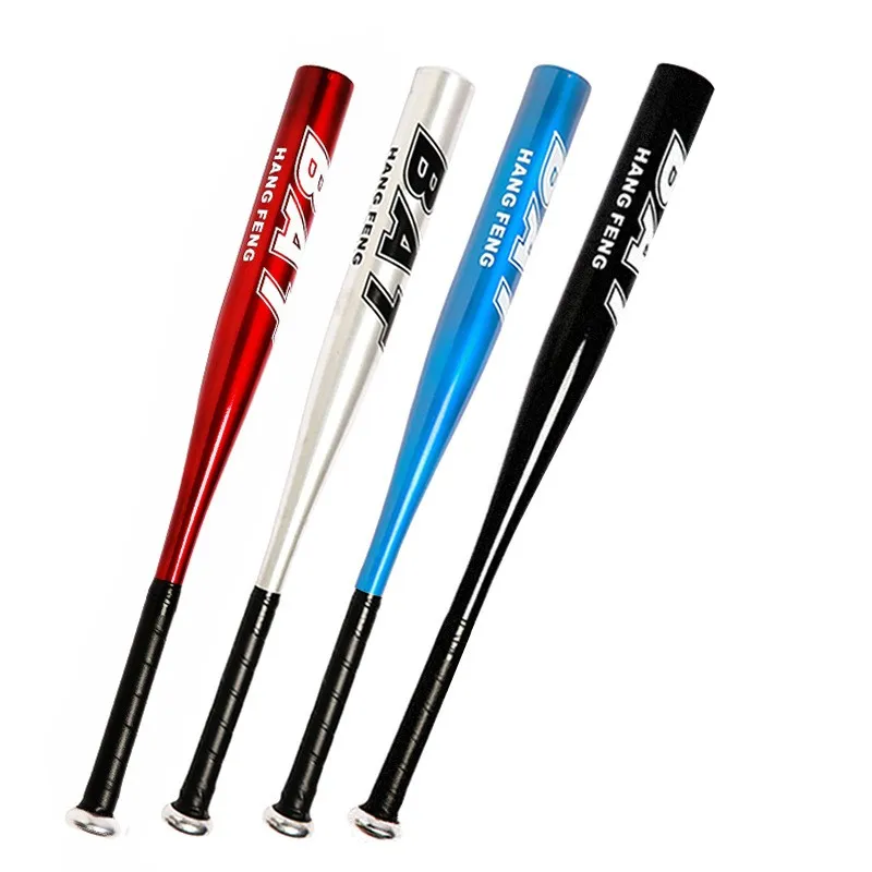 

New Exercise Baseball Aluminum Alloy Exercise Baseball Bat of The Bit Hardball Bats 25" 28" 30" 32" Inch Black Red Silver Blue