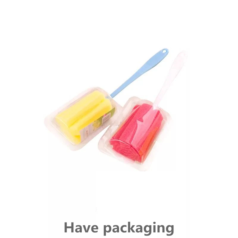 Havepackaging 1 шт. инструмент для очистки кухни губка щетка для бокалов бутылка кофе чай стеклянная чашка мода и губка щетка - Цвет: Havepackaging