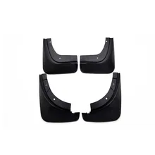 Автомобиль Стайлинг 4 шт. Пластик литой Брызговики крыло брызговик для Audi A4 B8 2008 2009 2010 2011 2012