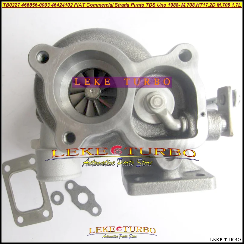 Фото TB0227 466856 466856-0003 466856-5003S 46424102 Turbo для коммерческого FIAT Punto TDS Uno 46408952 M.708.HT17.2D M.709 1.7L №2