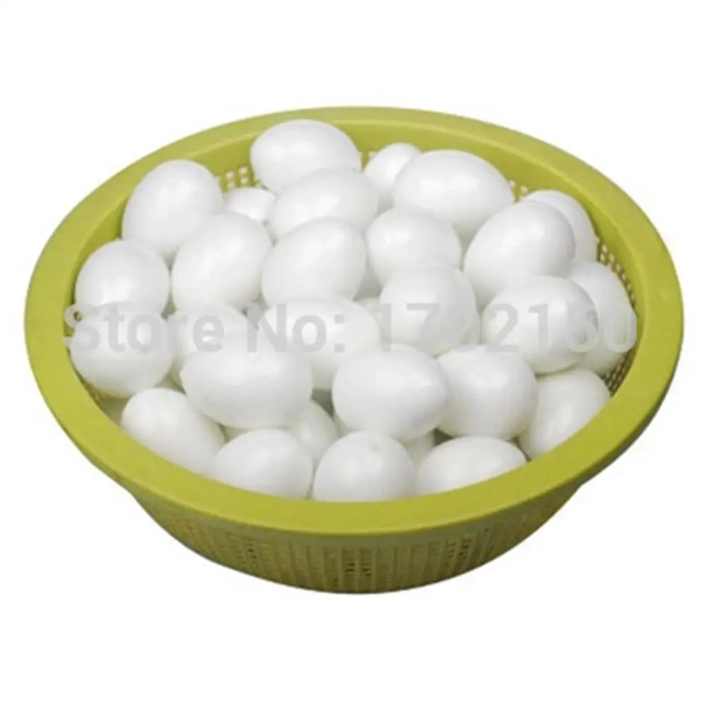 10 Pcs Plastic lifelike Simulation Bird Eggs Pigeon Quail Fake Egg Aviculture Tools Nest Hatching eggs - Image 6