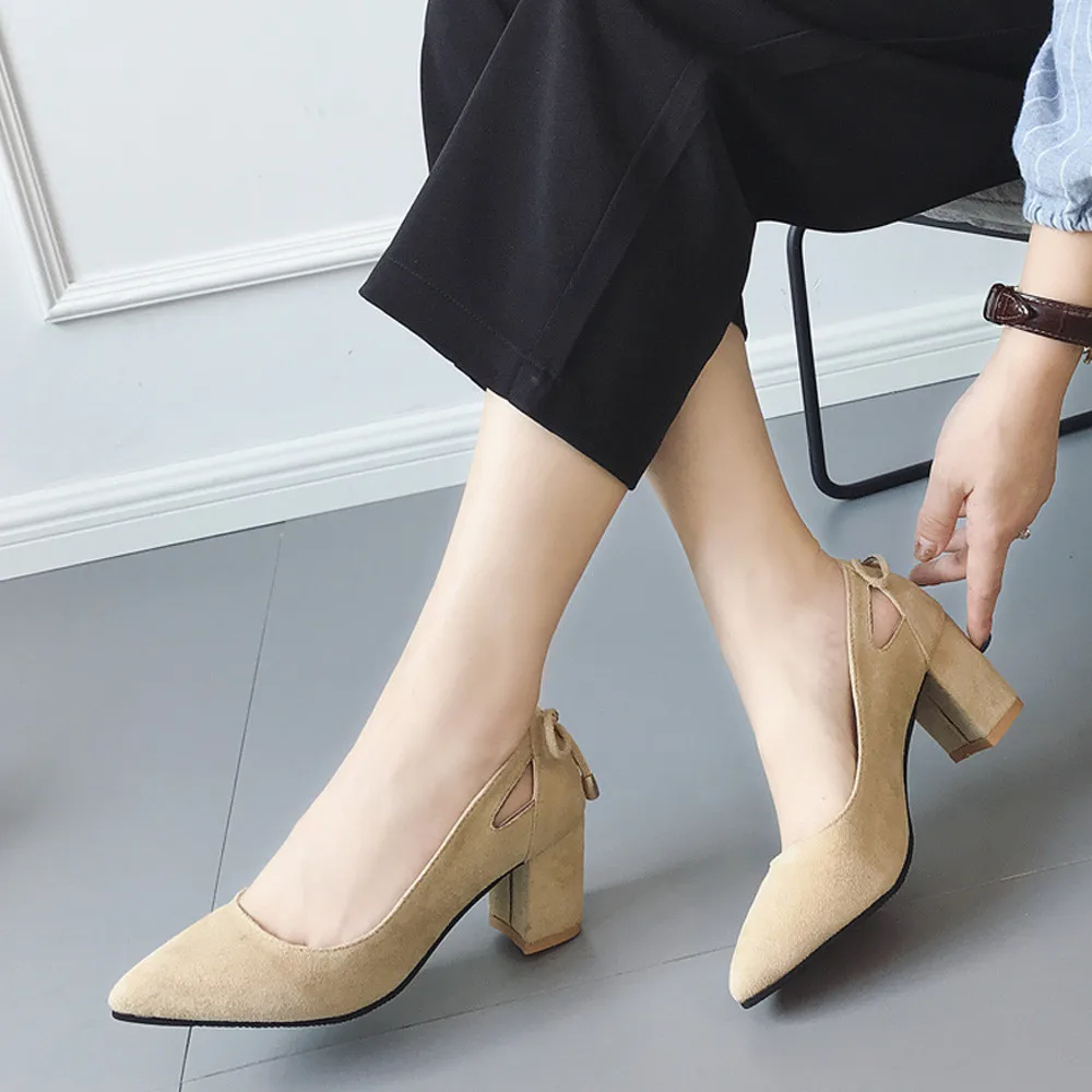 Sandales femme/2019 г. Модные женские босоножки вечерние тонкие туфли из флока с острым