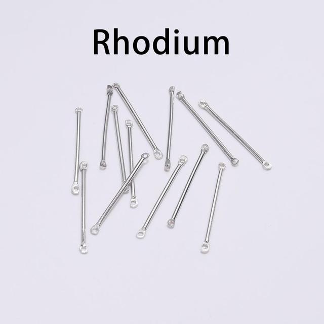 15-40 mm Double Cylinder Rod Metal Earrings Findings Ear Clip Ear Hook DIY Handma For Jewelry Making Craft Accessories