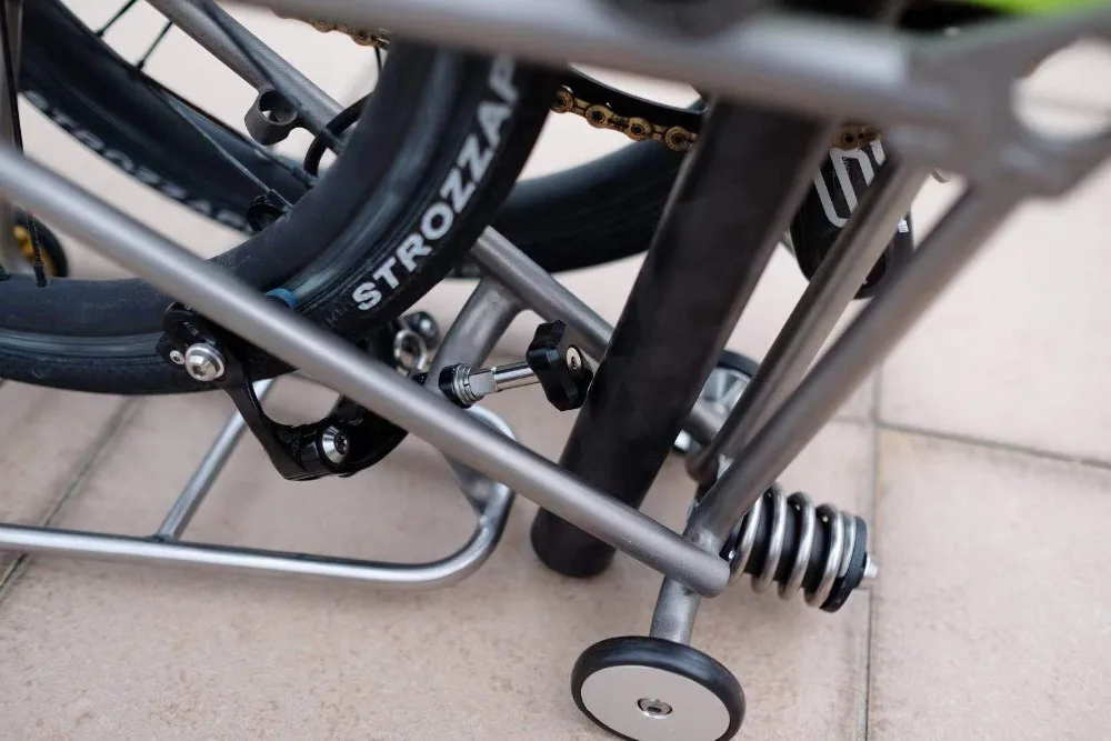 H& H THOR titanium Brompton велосипедный Подседельный штырь фиксатор дисковый стоп складной велосипед