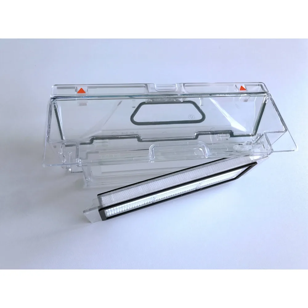 

For XIAOMI Mijia Robot Sweeping Dust Cleaning Box For XIAOMI Mijia Robotic Vacuum Cleaner Parts Dust Bin Box with HEPA Filter x1