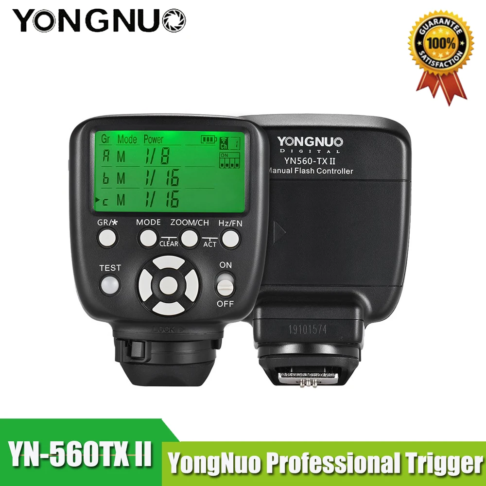 YN560TX II YN560 TX C беспроводной контроллер вспышки и Commander для Yongnuo YN 560III Speedlite Canon DSLR