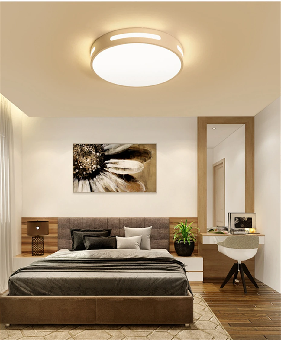 Минималистичный черный/белый художественный современный светодиодный потолочный светильник для спальни детская комната карданный светодиодный светильник домашний потолочный светильник для помещений
