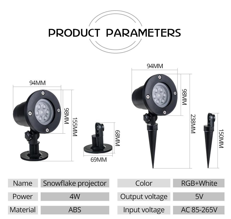 RGB LED Lawn lamps (12)