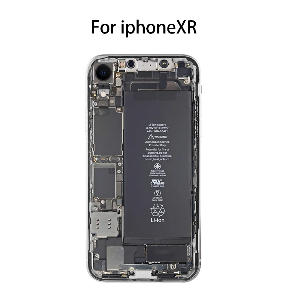 Прочный патч ПВХ задняя наклейка ультра тонкая практичная защитная пленка легкая имитация ремонт анти-отпечатки пальцев для IPhone XR - Цвет: For Iphone XR