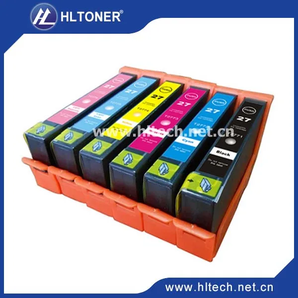 

6pcs Compatible ink cartridge T2771 - T2776 for Epson EXPRESSION PHOTO XP-750 XP-760 XP-850