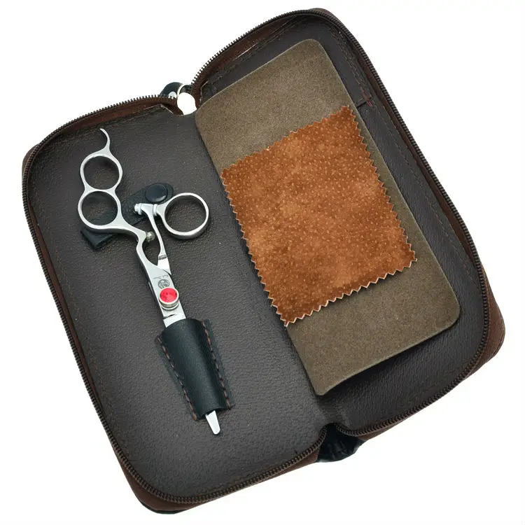

6.0" Salon Hair Cutting Scissors 360 Degree Rotate Handle Hairdressing Shears Barber Hairdresser Styling, LZS0433