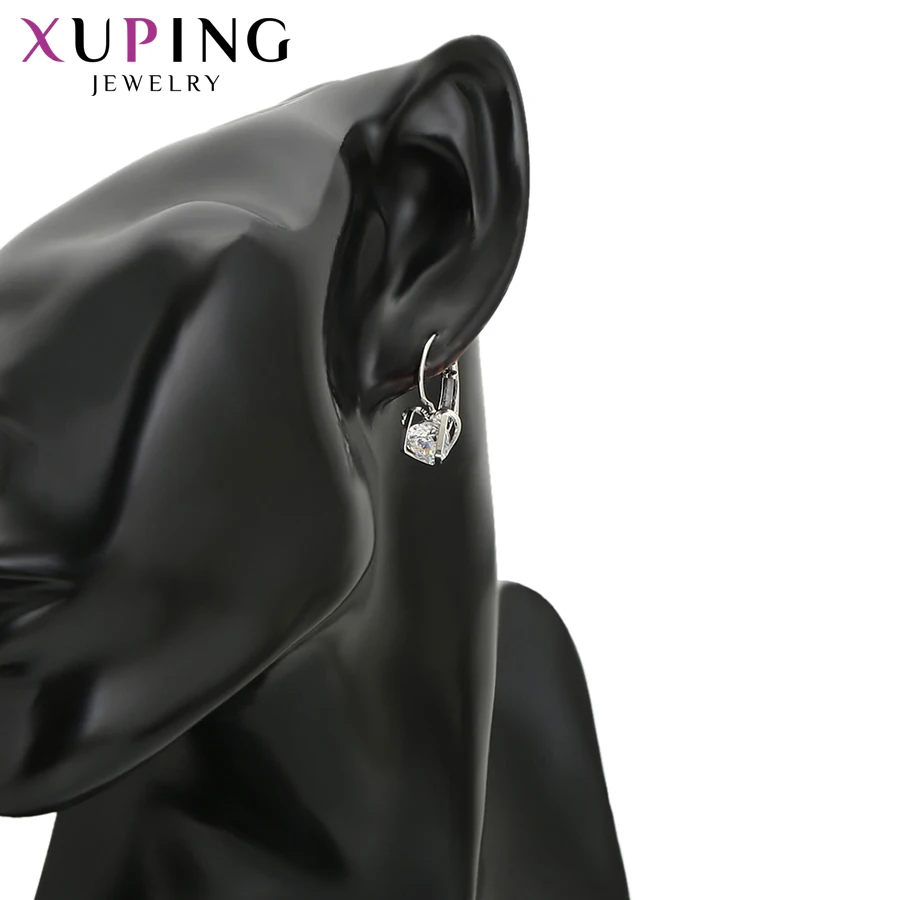 Xuping модные серьги для женщин роскошные изысканные обручи серьги высокое качество Ювелирные изделия Подарки S112, 4-96466