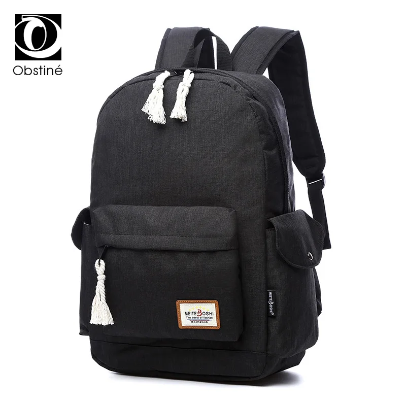 Buy Large Capacity Canvas Backpack Women Big School Backpacks for Teenage Girls