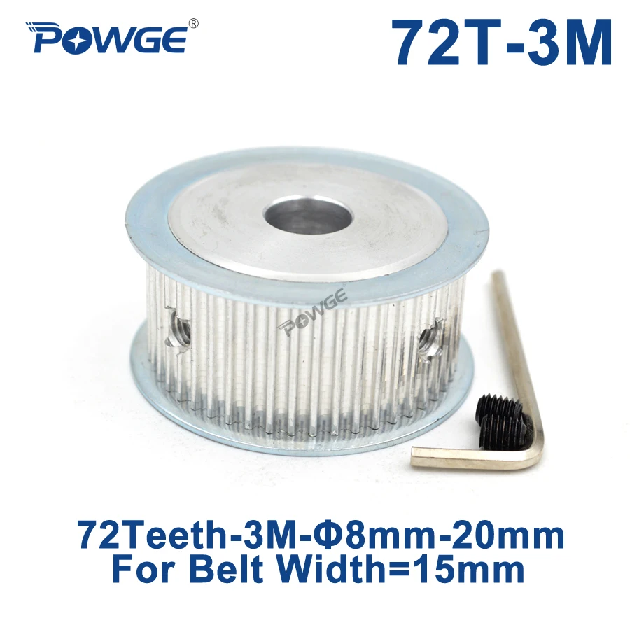 3M40T, Bore:20mm 3M 40T Pitch 3mm Tooth Width 16mm Timing Belt Pulley Synchronous Wheel Gear 20mm Bore 3M40T, Bore:20mm 3M 40T Pitch 3mm Tooth Width 16mm Timing Belt Pulley Synchronous Wheel Gear 20mm Bore