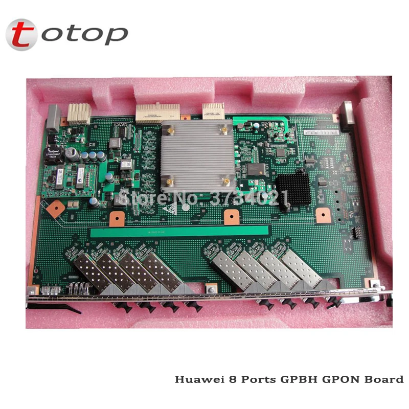 Оригинальная сервисная плата Huawei 8 портов GPBH GPON с модулями B + C SFP для OLT MA5608T MA5680T