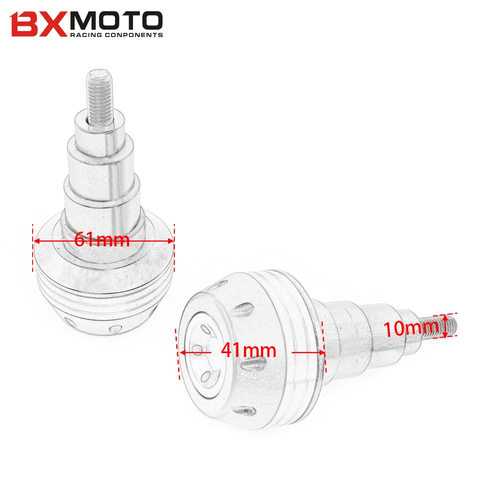 Ползунки для рамы мотоцикла с ЧПУ защита от падения Yamaha MT07 MT 07 2015 2019
