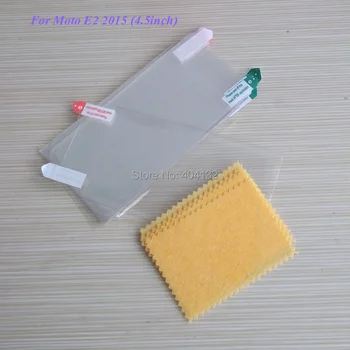 

1000PCS/Lot Ultra-Clear PET Film For Motorola Moto E2 2015 Screen Protectors By DHL Fedex