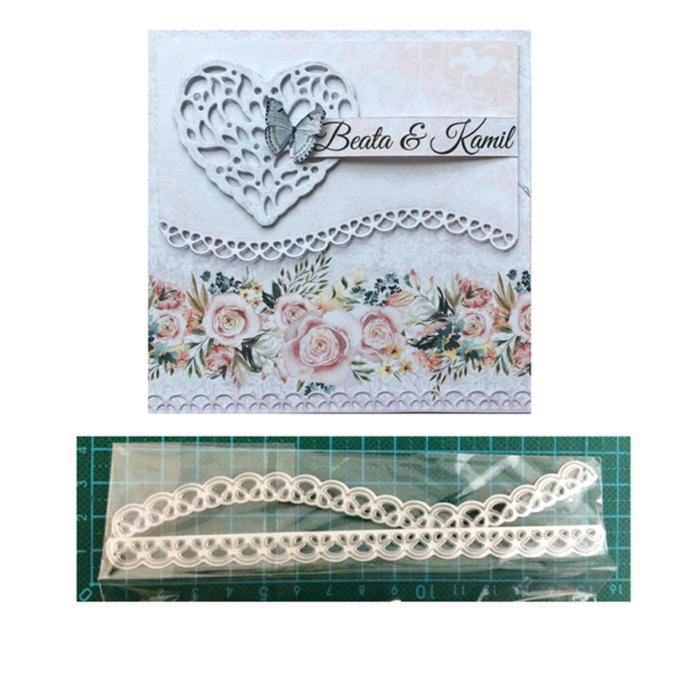 Chain Dies scrapbooking New Arrival Metal Cutting 2019 Design Craft For Card Cut Valentine | Дом и сад
