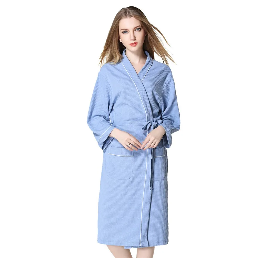 Зимний хлопковый Халат, одежда для женщин, обычный однотонный халат с длинным рукавом, топы, пальто с поясом, одежда для сна-g