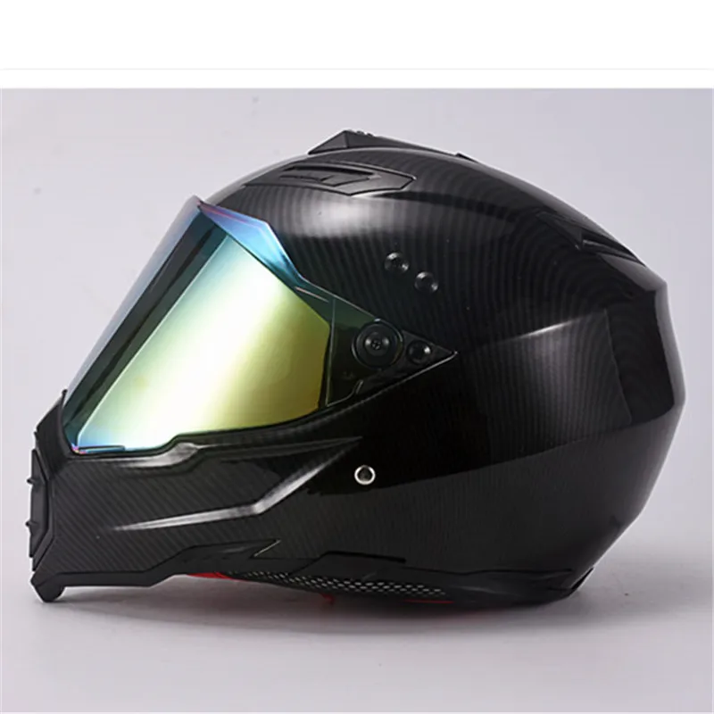 Полный уход за кожей лица Cascos Para Moto rcycle шлем Мотокросс Capacete для гонок горные акулы Профессиональный DOT утвержден