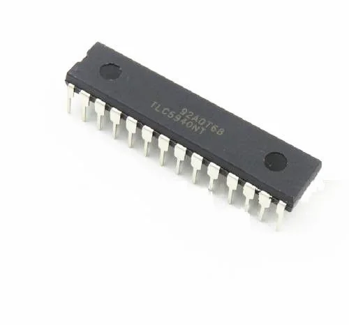 10PCS IC LED DRIVER PWM CONTROL 28-DIP TLC5940NT TLC5940 NEW GOOD QUALITY