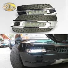 2 pz Per Mercedes Benz ML350 W164 ML280 ML300 ML320 2006 2007 2008 2009 Impermeabile Auto DRL Della Lampada 12 v LED Daytime Corsa e Jogging Luce