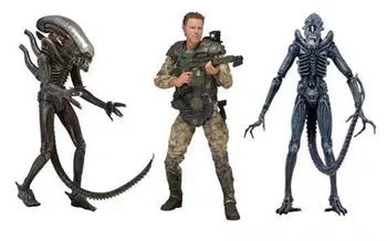 

ALEN nECA ALIEN Xenomorph Warrior Sergeant Craig Windrix PVC Action Figure Collectible Model Toy 18cm