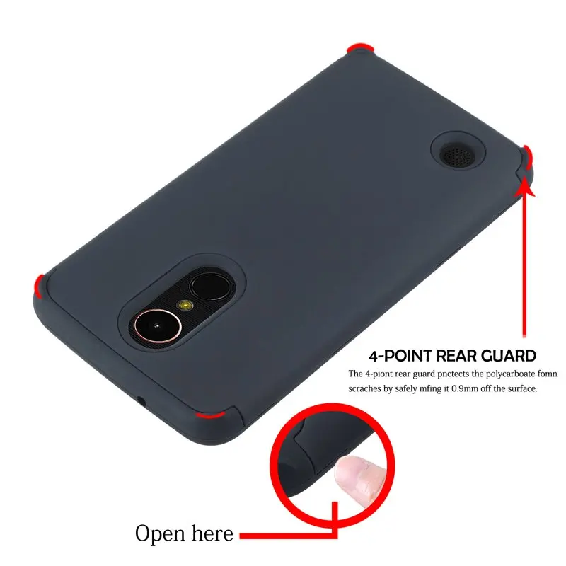 Ударопрочный Прочный гибридный защитный чехол накладка для LG K20 Plus / K10 2017 LV5 /LG V|cover