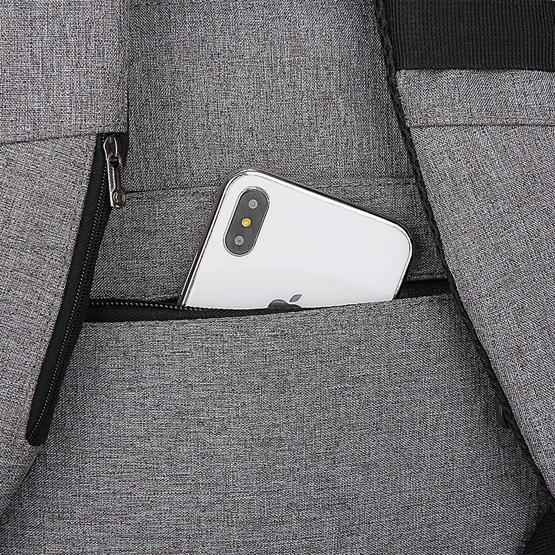 Рюкзак для ноутбука с usb-портом для зарядки, деловой рюкзак для компьютера, водонепроницаемый рюкзак для работы для мужчин и женщин