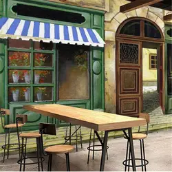 Пользовательские большой 3D обои фрески Европейский картина маслом фото стены документы для кафе ресторан Гостиная фон Home Decor