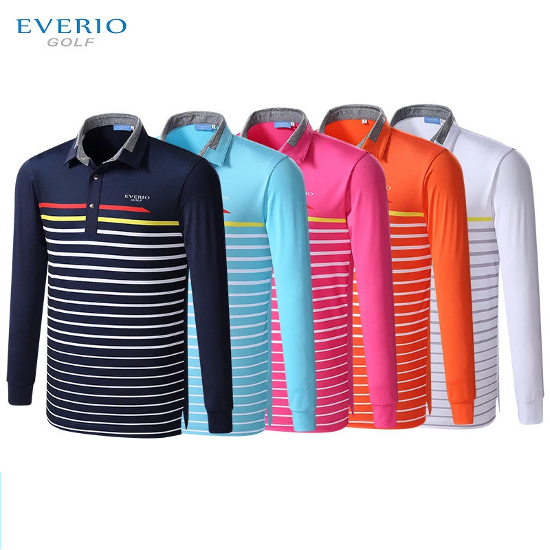 Buy Men Golf shirts Autumn Winter Long Sleeve Golf T