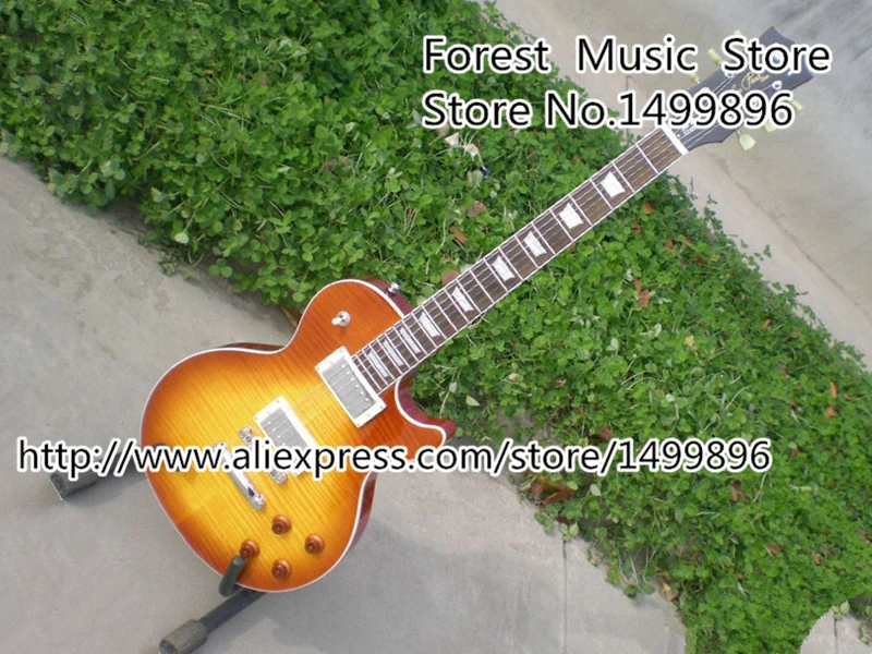 

Top Selling LP Standard Electric Guitars Solid Mahogany China Guitar Body Left Handed Available