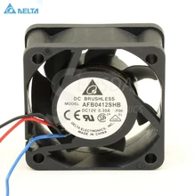 Delta AFB0412SHB 4015 4 см 40 мм 12 В 0.35A тихий мини микро тихий компьютер cpu сервер аксиальные Охлаждающие вентиляторы Тахометр