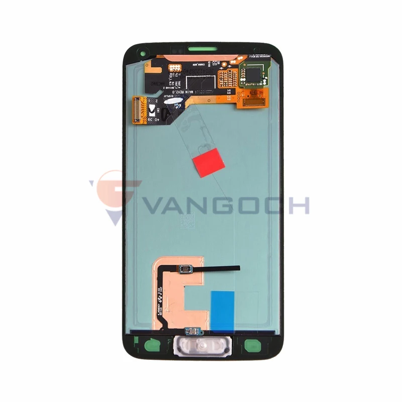 100% супер Amoled Оригинальный ЖК дисплей для samsung Galaxy S5 сенсорный экран дигитайзер i9600