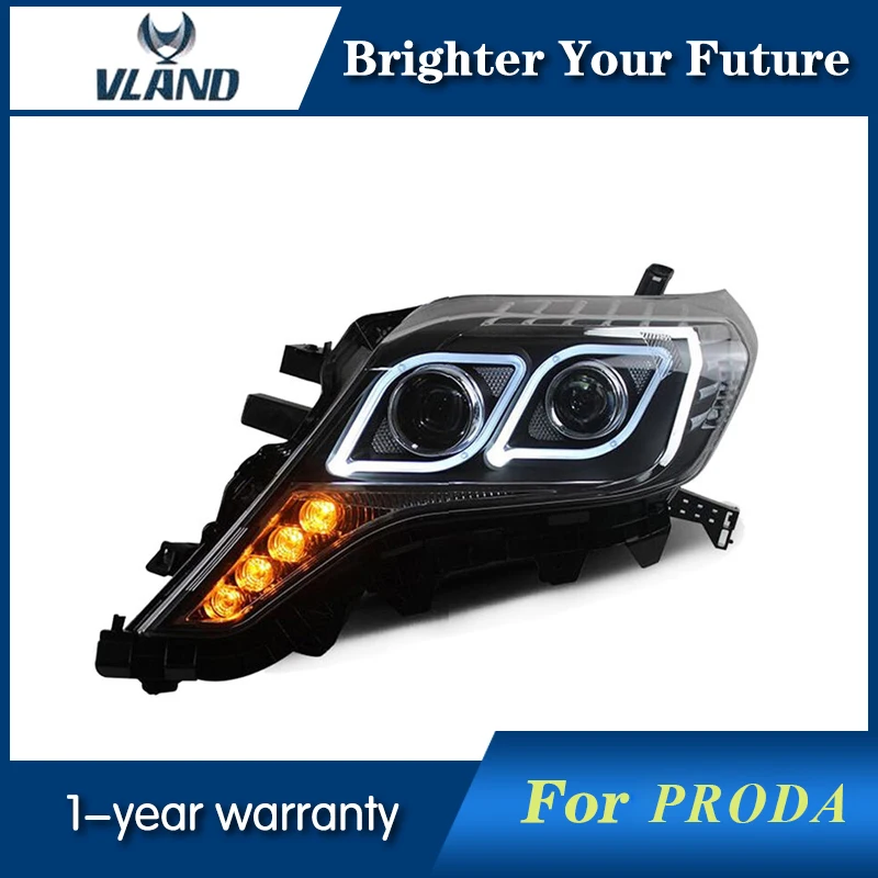 

LED Headlight for Toyota Prado 2014 2015 2016 LED Headlamp HID DRL Xi-Beam Light