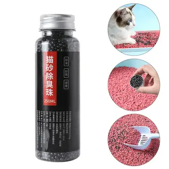 

Cat Litter Deodorant Beads Activated Carbon Absorbs Tight Odor Air Fresh To Cat Stink Bead Pet Cat Litter Cleaning Supplies