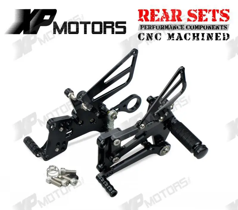 

NICECNC CNC Billet Foot pegs Adjustable Racing Rear Sets Footrest For BMW S1000R 2014 2015 S1000RR 2009-2014 HP4 S 1000R 1000RR