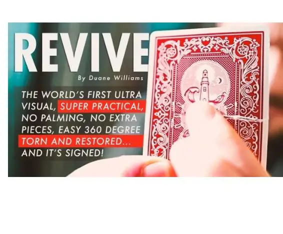 Revive от Duane James, волшебные трюки