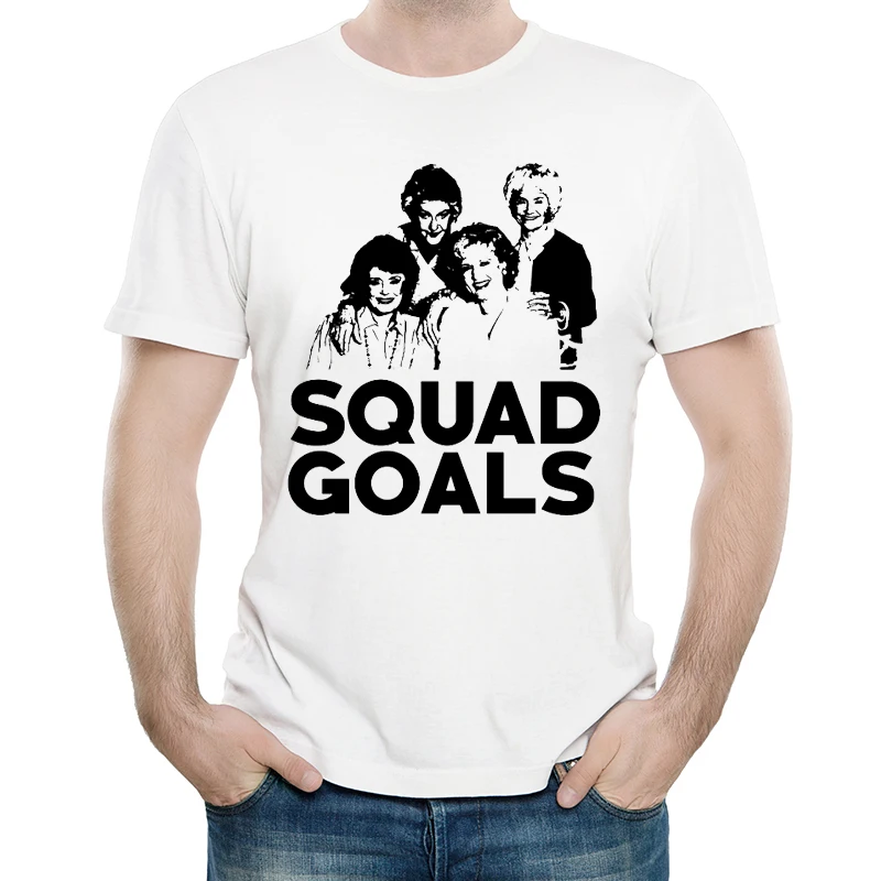 

The Golden Girls T-Shirt White Color Unisex Fashion Short Sleeve Anime The Golden Girls T shirt Tops Tees tshirt Fashion T-shirt