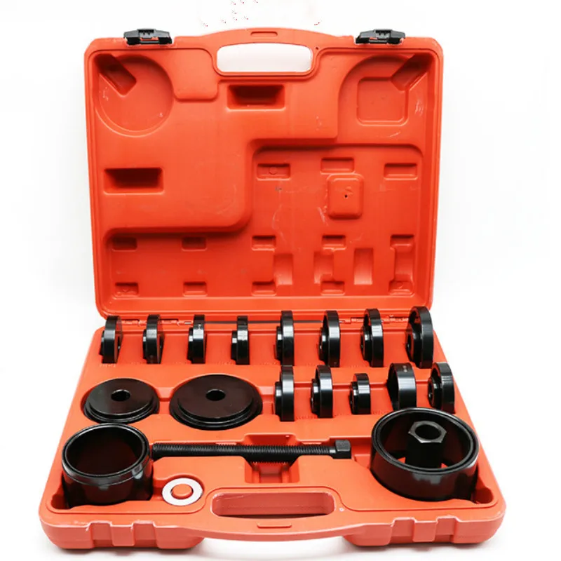 

23pcs Free Goat Angle Perlin Unloader Front Drive shaft hub bearing iron sleeve uninstall pulling tool