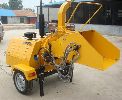 

WCS-50HP tailed wood chipper shredder machine