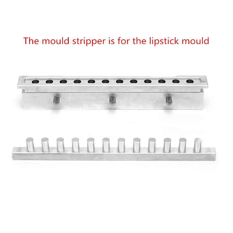 1 Pc Stripping for 6,12 Cavities Lipstick Mould Part of Lipstick Filling Mold Assist Release Lipstick From Mold Good Sell