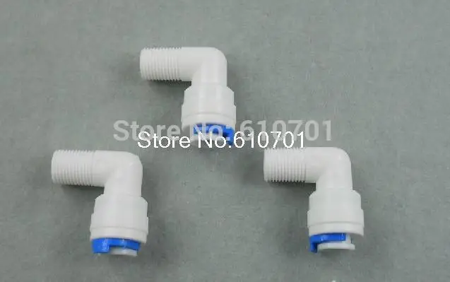 

(3) 1/4 inch OD Tube * 1/8 inch Male Quick Connect Elbow Male BSP And Pipe RO Water System Without trouble Of Nut