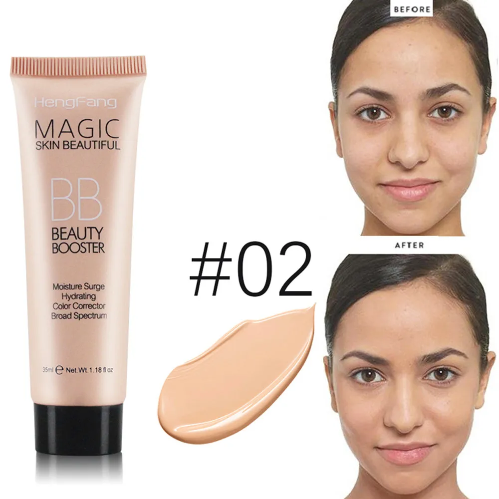 

1 PC Pores Hiding Oil Control Concealer Liquid Foundation Concealer Blemish Balm BB Face Makeup Light Dark for Face Makeup