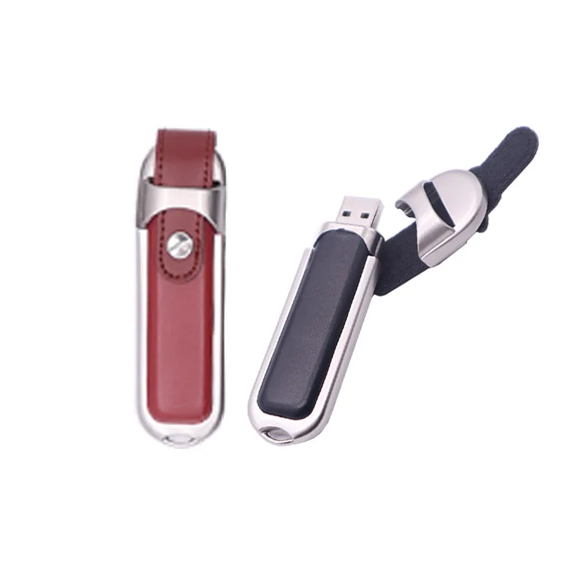 флешка128 gb модные кожаные Флеш накопитель 4 GB 8 16G 32 ГБ 64 memoria usb stick