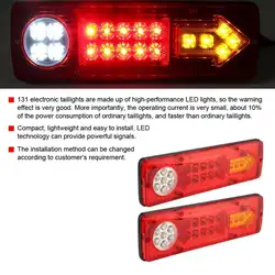 1 пара 12 в 23 светодиодный автомобильный прицеп задний свет для грузовика стоп Обратный Свет фары указателя поворота Автомобильные