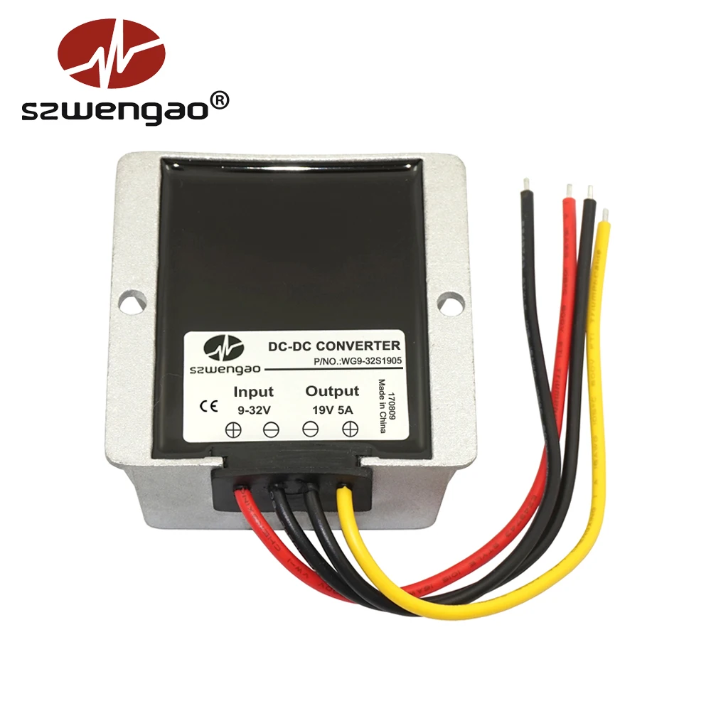 95W DC Stepup Module 12V to 19V 5A Car Power Supply Boost Converter