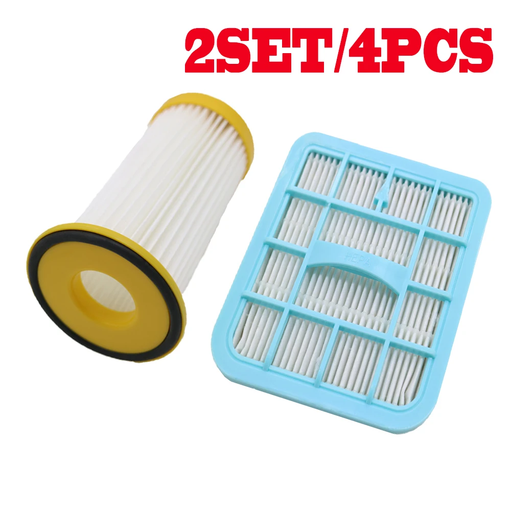 

4pcs/2set Vacuum Cleaner Hepa + Filter Element Wind air Outlet for Philips FC8279 FC8230 FC8232 FC8280 FC8234 FC8278 FC8224