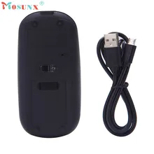 Продвинутая мышь Mosunx Супер тонкая перезаряжаемая 2,4G Беспроводная игровая мышь для ПК и ноутбуков и планшетов на Android 1 шт