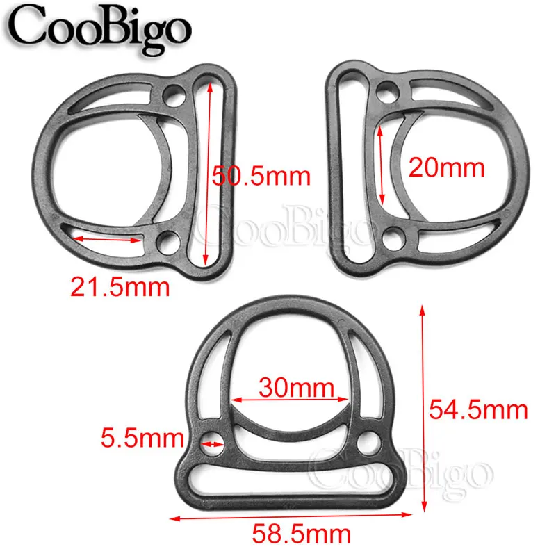 5 шт. пластиковые прочные D образные пряжки для крючков|plastic buckle|buckle for backpackbackpack strap
